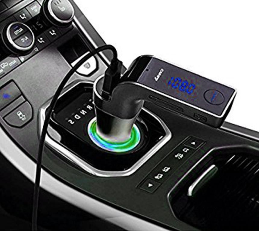 Bluetooth Car Charger G7 with MP3 - Black_3