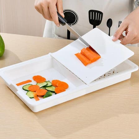 Kitchen Cutting Chopping Board Wash Drainer and Storage_0