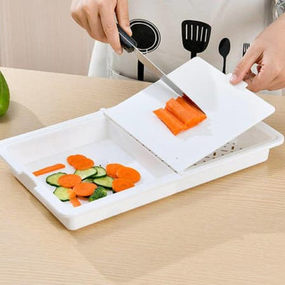 Kitchen Cutting Chopping Board Wash Drainer and Storage_0